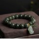 Emerald attracts abundance, while Pixiu protects and brings good fortune