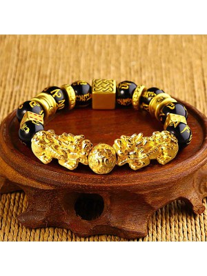 Pixiu symbolizes wealth, prosperity, and protection against negative energy