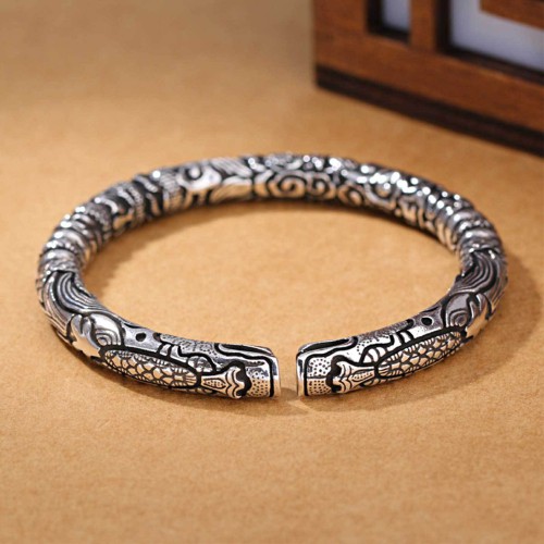 The dragon symbolizes strength and protection, while the silver promotes personal empowerment The dragon symbolizes strength and protection, while the silver promotes personal empowerment