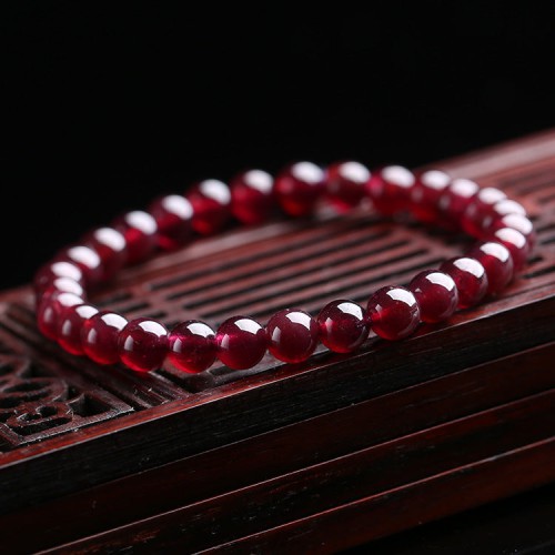 Red Garnet enhances passion, vitality, and energy, promoting positive life force Red Garnet enhances passion, vitality, and energy, promoting positive life force