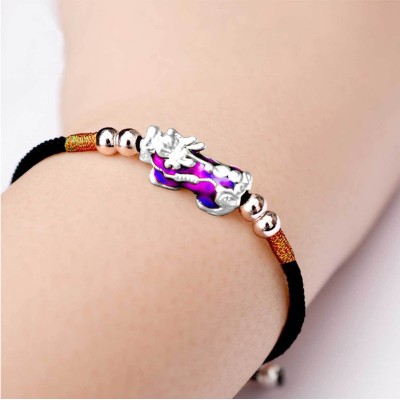Pixiu brings wealth and protection, while silver enhances clarity and focus