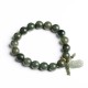 Emerald attracts abundance, while Pixiu protects and brings good fortune Emerald attracts abundance, while Pixiu protects and brings good fortune