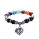 Promotes emotional healing and balance through the alignment of the chakras Promotes emotional healing and balance through the alignment of the chakras