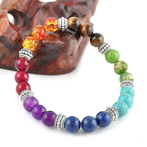Aligns the chakras to promote energy balance, spiritual healing, and wellness Aligns the chakras to promote energy balance, spiritual healing, and wellness
