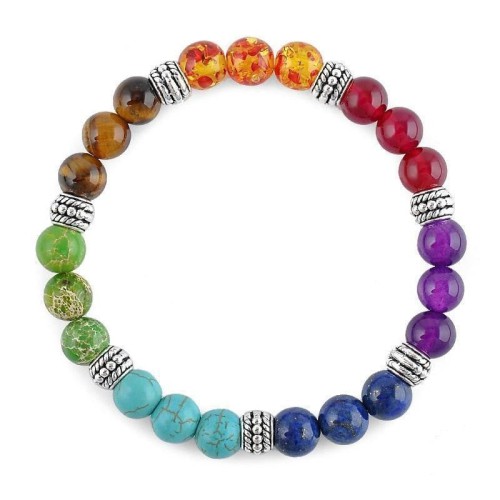 Aligns the chakras to promote energy balance, spiritual healing, and wellness Aligns the chakras to promote energy balance, spiritual healing, and wellness