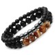 Agate and Hematite provide balancing and protective qualities, fostering stability Agate and Hematite provide balancing and protective qualities, fostering stability