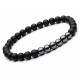 Agate and Hematite provide balancing and protective qualities, fostering stability