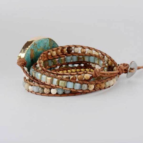 Blue Earth Jasper provides grounding, protection, and emotional stability Blue Earth Jasper provides grounding, protection, and emotional stability