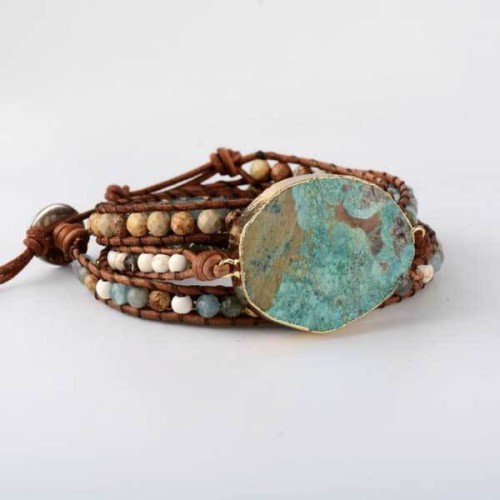 Blue Earth Jasper provides grounding, protection, and emotional stability Blue Earth Jasper provides grounding, protection, and emotional stability