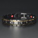 The Mani mantra enhances healing, while Germanium Titanium promotes energy protection