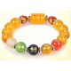 Citrine attracts wealth, and the God of Wealth brings good fortune and financial prosperity