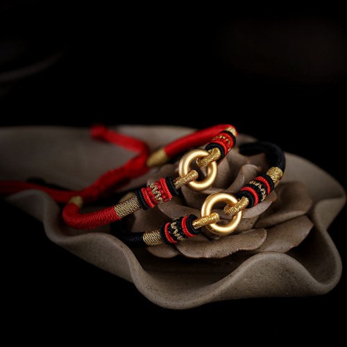Dragon knots provide protection, while the bracelet symbolizes friendship and good fortune Dragon knots provide protection, while the bracelet symbolizes friendship and good fortune