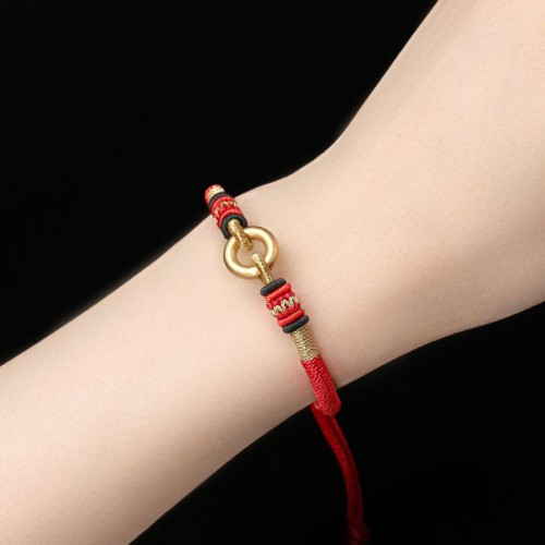 Dragon knots provide protection, while the bracelet symbolizes friendship and good fortune Dragon knots provide protection, while the bracelet symbolizes friendship and good fortune