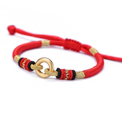 Dragon knots provide protection, while the bracelet symbolizes friendship and good fortune