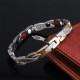 The dragon scale design symbolizes strength and protection, while magnetic therapy promotes vitality