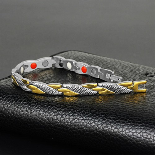 The dragon scale design symbolizes strength and protection, while magnetic therapy promotes vitality
