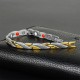 The dragon scale design symbolizes strength and protection, while magnetic therapy promotes vitality