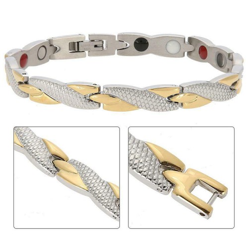 The dragon scale design symbolizes strength and protection, while magnetic therapy promotes vitality