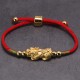 The red string and Pixiu attract wealth, good fortune, and financial prosperity The red string and Pixiu attract wealth, good fortune, and financial prosperity