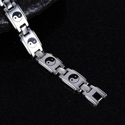 Yin and Yang represent balance, while Germanium Titanium enhances harmony and energy flow