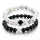 Yin and Yang symbolize balance, and the beads enhance harmony and energy flow Yin and Yang symbolize balance, and the beads enhance harmony and energy flow