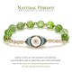 Peridot attracts abundance and financial prosperity, enhancing wealth and luck Peridot attracts abundance and financial prosperity, enhancing wealth and luck