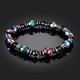Magnetic Hematite promotes wellness and healing, and the rainbow color enhances positivity Magnetic Hematite promotes wellness and healing, and the rainbow color enhances positivity