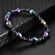 Magnetic Hematite promotes wellness and healing, and the rainbow color enhances positivity Magnetic Hematite promotes wellness and healing, and the rainbow color enhances positivity