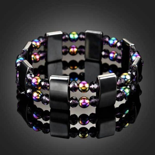 Magnetic Hematite promotes wellness and healing, and the rainbow color enhances positivity Magnetic Hematite promotes wellness and healing, and the rainbow color enhances positivity