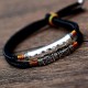 The Mani mantra offers spiritual healing, while silver provides protection The Mani mantra offers spiritual healing, while silver provides protection