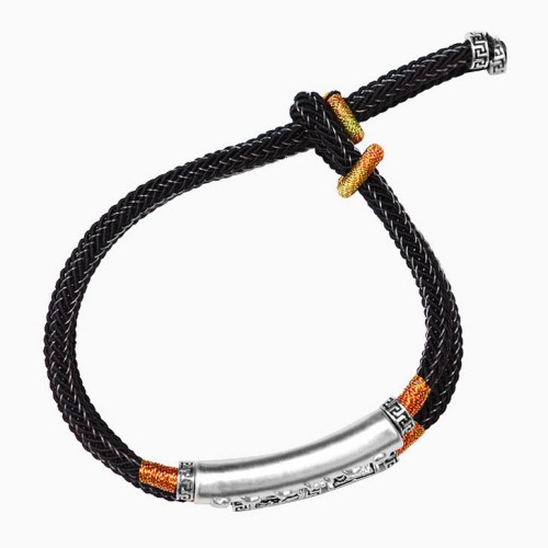The Mani mantra offers spiritual healing, while silver provides protection The Mani mantra offers spiritual healing, while silver provides protection