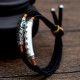 The Mani mantra offers spiritual healing, while silver provides protection The Mani mantra offers spiritual healing, while silver provides protection