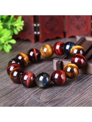Tiger's Eye attracts wealth, boosts personal power, and the Feng Shui element provides overall protection