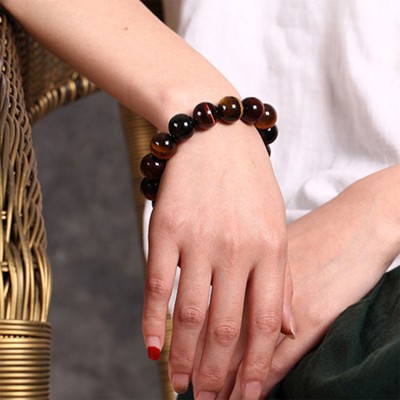 Tiger's Eye attracts wealth, boosts personal power, and the Feng Shui element provides overall protection