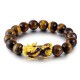 Tiger's Eye attracts wealth and success, while Pixiu provides protection and good fortune Tiger's Eye attracts wealth and success, while Pixiu provides protection and good fortune