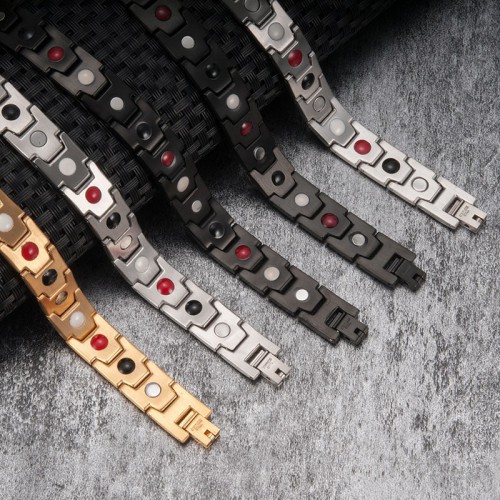 Titanium Steel and magnetic therapy promote healing, energy balance, and vitality Titanium Steel and magnetic therapy promote healing, energy balance, and vitality