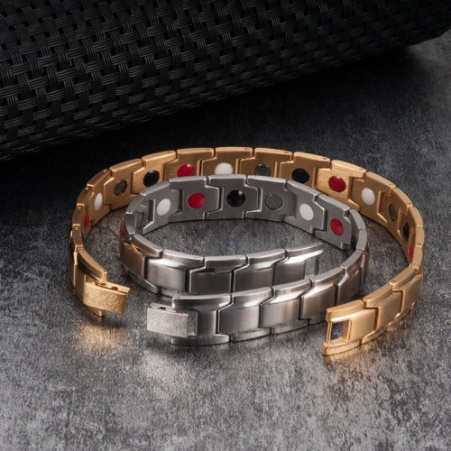 Titanium Steel and magnetic therapy promote healing, energy balance, and vitality Titanium Steel and magnetic therapy promote healing, energy balance, and vitality