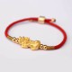 The red string and Pixiu attract wealth, good fortune, and financial prosperity The red string and Pixiu attract wealth, good fortune, and financial prosperity