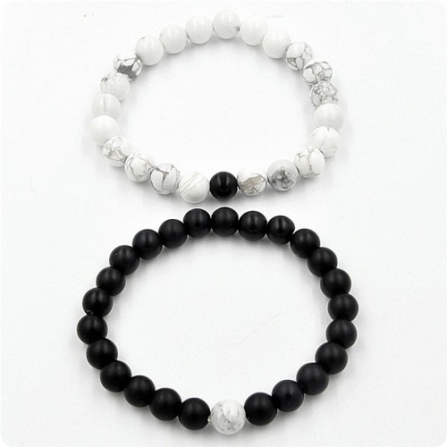 Yin and Yang symbolize balance, and the beads enhance harmony and energy flow Yin and Yang symbolize balance, and the beads enhance harmony and energy flow