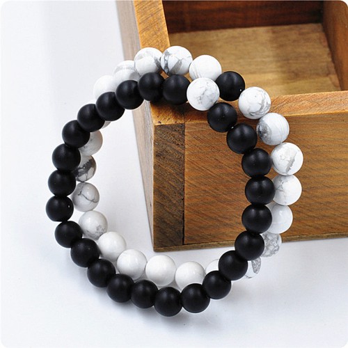 Yin and Yang symbolize balance, and the beads enhance harmony and energy flow Yin and Yang symbolize balance, and the beads enhance harmony and energy flow