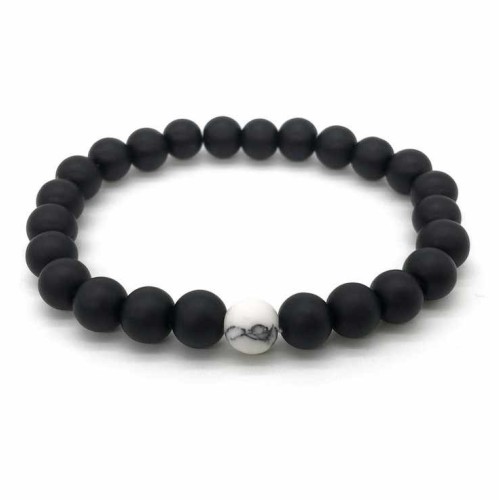 Yin and Yang symbolize balance, and the beads enhance harmony and energy flow Yin and Yang symbolize balance, and the beads enhance harmony and energy flow