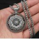 Mandala Spirituality Lotus Pendant Necklace - Enlightenment & Karma Cleansing