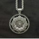 Mandala Spirituality Lotus Pendant Necklace - Enlightenment & Karma Cleansing