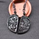 Dragon and Phoenix Obsidian Balancing Necklace - Love Union & Family Blessing Dragon and Phoenix Obsidian Balancing Necklace - Love Union & Family Blessing