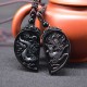Dragon and Phoenix Obsidian Balancing Necklace - Love Union & Family Blessing Dragon and Phoenix Obsidian Balancing Necklace - Love Union & Family Blessing