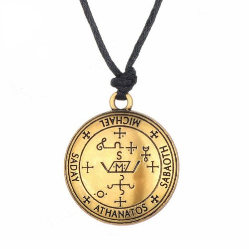 Archangel Michael Sigil Amulet Pendant - Divine Justice & Victory Shield Archangel Michael Sigil Amulet Pendant - Divine Justice & Victory Shield
