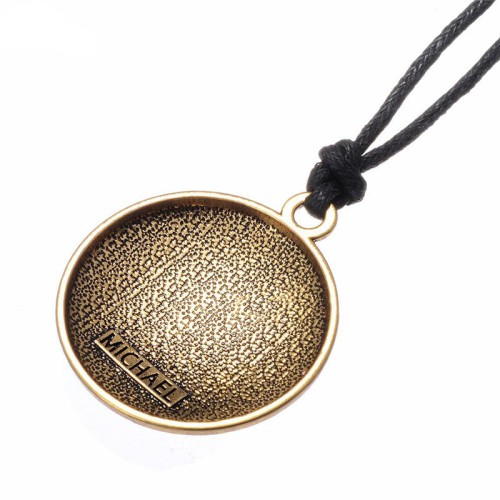 Archangel Michael Sigil Amulet Pendant - Divine Justice & Victory Shield