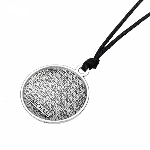 Archangel Michael Sigil Amulet Pendant - Divine Justice & Victory Shield