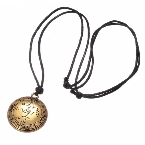 Archangel Michael Sigil Amulet Pendant - Divine Justice & Victory Shield