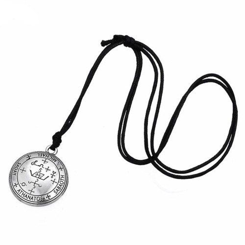 Archangel Michael Sigil Amulet Pendant - Divine Justice & Victory Shield
